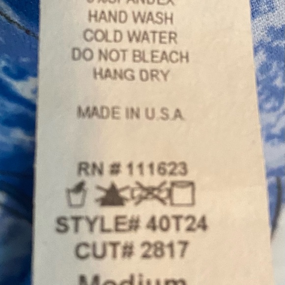 Blue sparkly dressy top - Picture 4 of 5